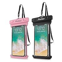 Algopix Similar Product 6 - ProCase 2 Pack Waterproof Phone Pouch
