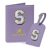 Algopix Similar Product 10 - COSHAYSOO Purple Passport Cover Holder