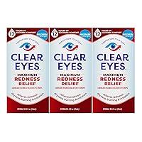 Algopix Similar Product 16 - Clear Eyes Maximum Redness Eye Relief