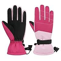 Algopix Similar Product 15 - Durio Kids Snow Gloves Waterproof