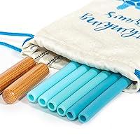 Algopix Similar Product 16 - Strawmans Straws Regular Size Silicone