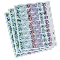 Algopix Similar Product 4 - Personalized Butterflies Labels  Seals