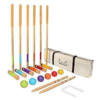 Algopix Similar Product 7 - GoSports Deluxe Croquet Set  Full Size