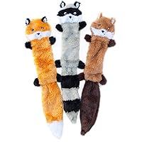 Algopix Similar Product 14 - ZippyPaws Skinny Peltz  Fox Raccoon