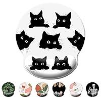 Algopix Similar Product 19 - Funny Cat Mouse Pad Wrist