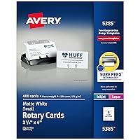 Algopix Similar Product 3 - Printable Rotary Cards with Sure Feed