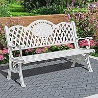 Algopix Similar Product 6 - icVantA Patio Bench Outdoor Bench Park