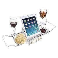 Algopix Similar Product 6 - iPEGTOP Stainless Steel Bathtub Caddy