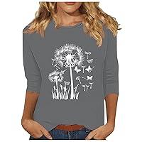 Algopix Similar Product 19 - Womens Graphic Tops 34 Sleeve