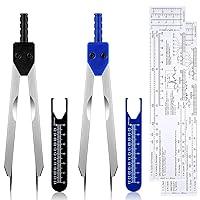 Algopix Similar Product 20 - Tondiamo 2 Sets EKG Calipers and EKG