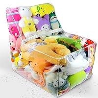 Algopix Similar Product 2 - Clear Stuffed Animal Bean Bag Chair