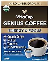 Algopix Similar Product 9 - VitaCup Keto Coffee Pods with MCT Oil