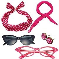 Algopix Similar Product 14 - 50s Costume Accessories Set Chiffon