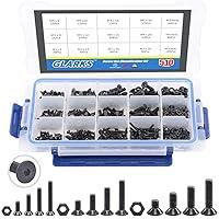 Algopix Similar Product 9 - Glarks 510Pcs Metric M3 M4 M5 Alloy