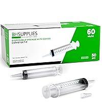 Algopix Similar Product 20 - BH Supplies 60mL Syringe Catheter Tip