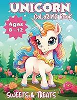 Algopix Similar Product 8 - Unicorn Coloring Book  Sweets 