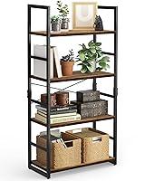 Algopix Similar Product 15 - Pipishell Bookshelf 4Tier Bookcase