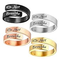 Algopix Similar Product 12 - Just Breathe Ring Just Breathe Rings