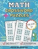 Algopix Similar Product 7 - Math Crossword Puzzles for Kids