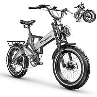 Algopix Similar Product 16 - 2000W Folding Electric Bike for Adults
