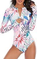 Algopix Similar Product 3 - Zando Rash Guard for Women Long Sleeve