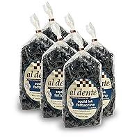 Algopix Similar Product 20 - Al Dente Squid Ink Fettuccine 10 Ounce