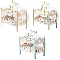 Algopix Similar Product 13 - ROBOTIME Baby Doll Bunk Beds Doll