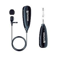 Algopix Similar Product 9 - KIMAFUN Wireless Lavalier Microphone