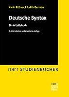 Algopix Similar Product 16 - Deutsche Syntax Ein Arbeitsbuch narr