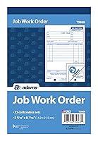 Algopix Similar Product 16 - Adams Job Work Order Book 3Part