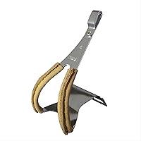 Algopix Similar Product 2 - MKS Toe Clips with Leather Chrome