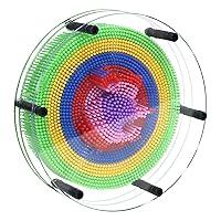 Algopix Similar Product 6 - MICKYU Round 3D Pin Art Busy Board