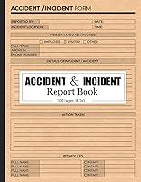 Algopix Similar Product 18 - Accident and Incident Report Book