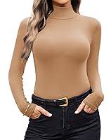 Algopix Similar Product 10 - Ekouaer Women Turtleneck Shirt Long