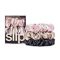 Algopix Similar Product 17 - Slip Silk Large Scrunchies in Black