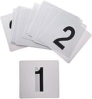 Algopix Similar Product 3 - Winco 1-25 Plastic Table Numbers