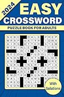 Algopix Similar Product 16 - 2024 Easy Crossword Puzzles Book For