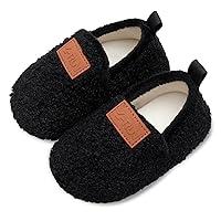 Algopix Similar Product 4 - LRUN Kids Fuzzy House Slippers Indoor