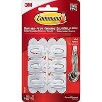 Algopix Similar Product 2 - Command Strips 17006 Mini Adhesive Hooks