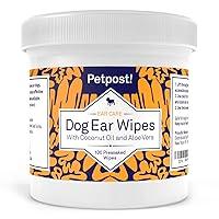 Algopix Similar Product 14 - Petpost  Dog Ear Cleaner Wipes  Ultra