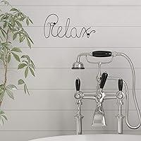 Algopix Similar Product 11 - Lavish Home Metal Cutout Relax Wall