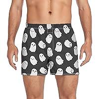 Algopix Similar Product 10 - Fisyme Cute Ghosts Halloween Boxers for