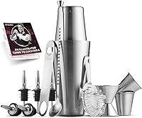 Algopix Similar Product 5 - Expert Cocktail Shaker Home Bar Set 