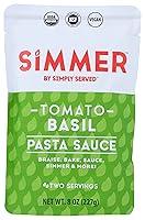 Algopix Similar Product 15 - SIMMER Organic Basil Tomato Pasta