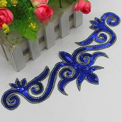 Embroidery Flower Appliques Lace Embroidery Iron on Patches 