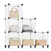 Algopix Similar Product 9 - SONGMICS 6 Cube Storage Organizer DIY