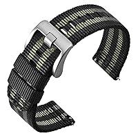 Algopix Similar Product 11 - ANNEFIT Quick Release Watch Bands 22mm