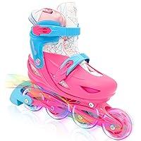 Algopix Similar Product 9 - Besketo Light up Inline Skates for