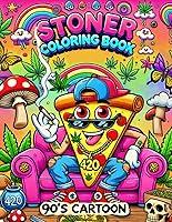 Algopix Similar Product 7 - Stoner Coloring Book 50 Trippy Weed