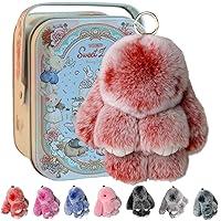 Algopix Similar Product 10 - Christmas Bunny Lulu Keychain Bunny